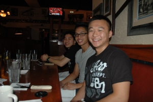 Josh Chin, Michael Chau & Edmund Cheung, HTCIA student volunteers